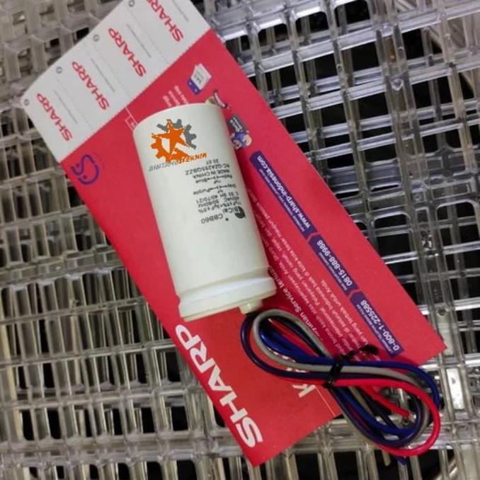 New- 0Kapasitor 11+3uf Mesin Cuci Sharp Epcos A208 A209 original