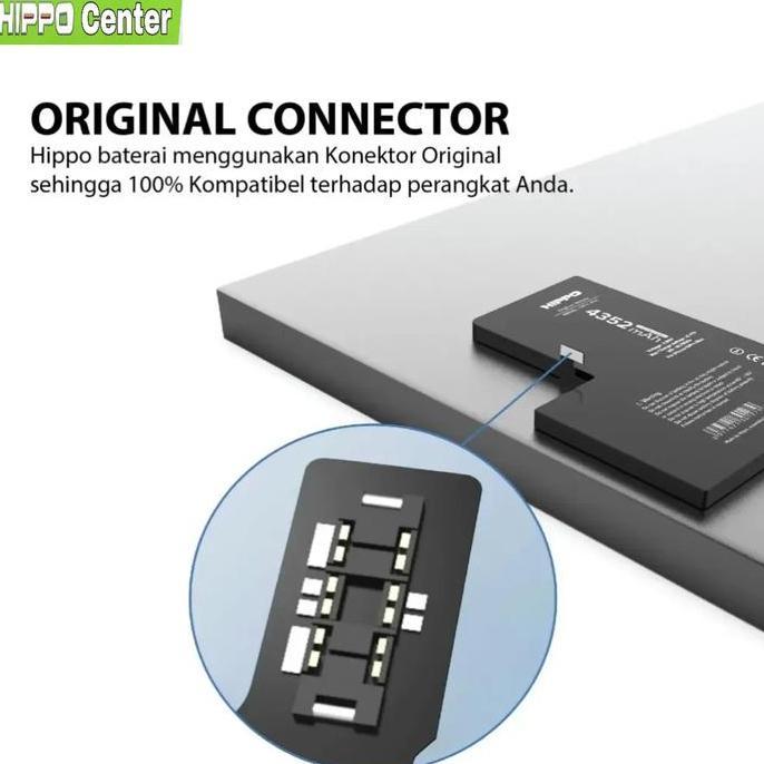 Hippo Baterai Xiaomi Redmi 4X / Redmi 3 / 3S / 3 Prime Kode Baterai Bm47 / Bm-47 / Bm 47