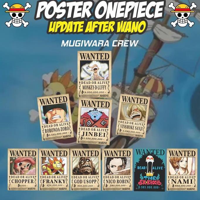 Poster One Piece - Update After Wano JDM