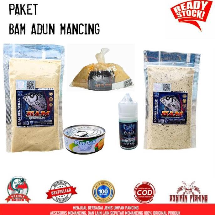 paket umpan pancing ikan mas adun mancing paket komplit