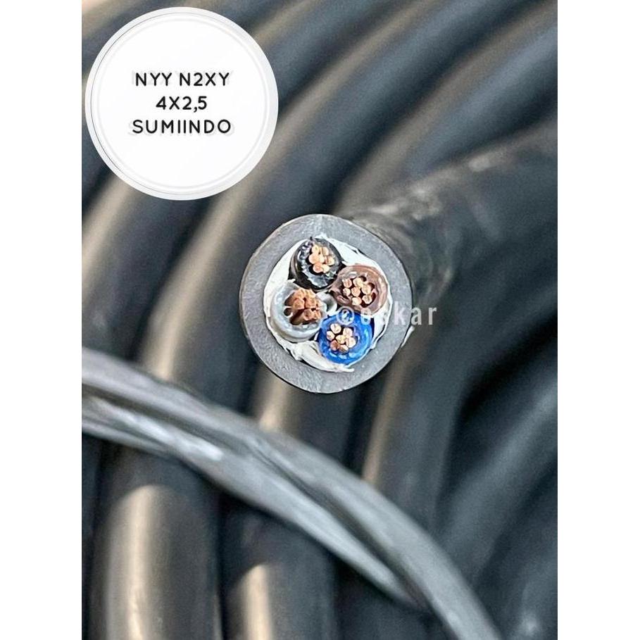 KABEL LITRIK NYY N2XY 4X2,5 SUMIINDO (SNI)