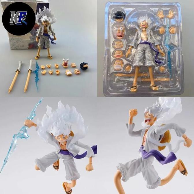 Shf luffy gear 5 bootleg one piece