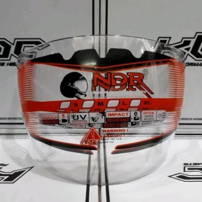 Kaca helm visir helm & hiu produk ndr