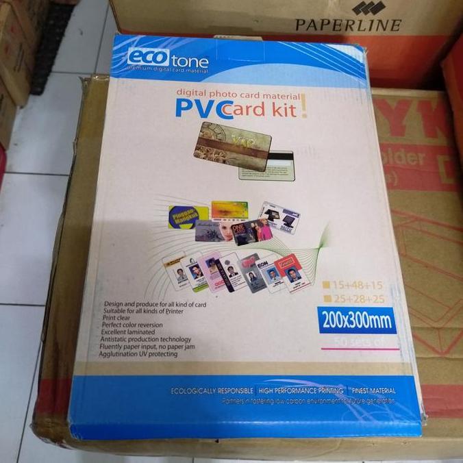PVC card kit (digital photo card material) Promo Premium