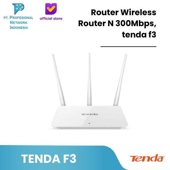 TENDA F3 Router Wireless Router N 300Mbps , tenda f3
