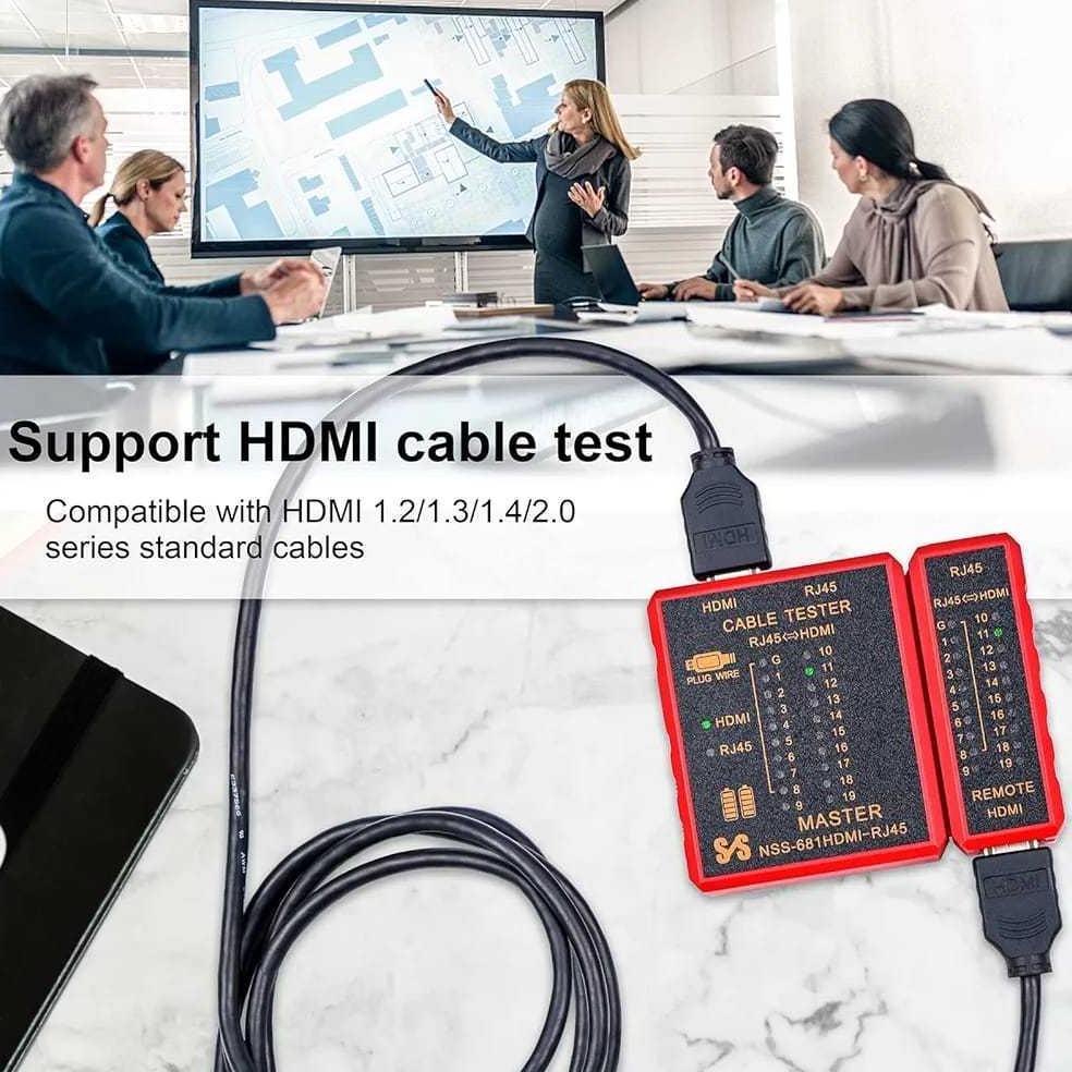 HDMI TESTER LAN RJ45, TESTER HDMI + LAN RJ45/ TESTER HDMI / CABLE TESTER RJ45 + HDMI Tool kit