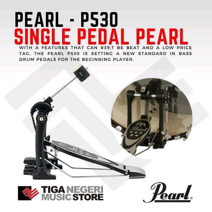 Single Pedal Pearl P530 Pedal Drum Single