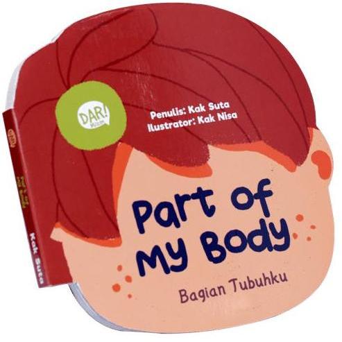 Sipeno_Store - Mizan Part Of My Body - Boardbook Anak