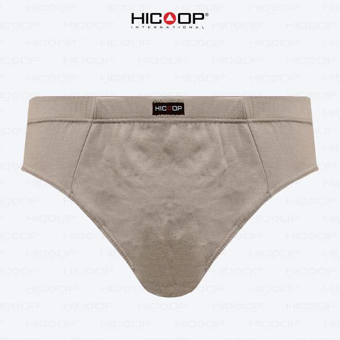 Hicoop - Underwear Brief - Celana Dalam Pria - Paket Hemat Isi 5 Pcs - Hitam/Abu Muda/Coklat Tua/Cre