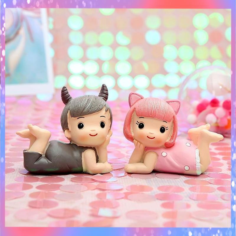 Dekorasi Pajangan Hiasan Kue Bayi / Cake Topper Newborn Baby Manyue 1 Bulan Allen Aile - RO30-2511 2