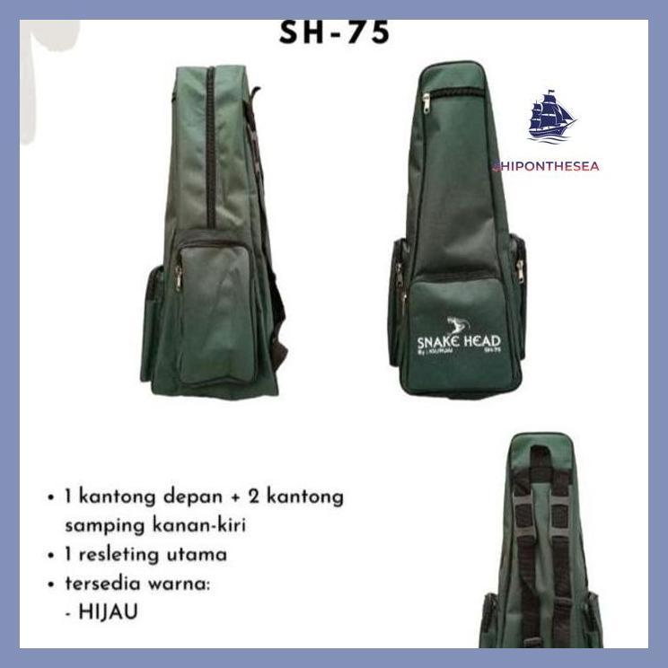 (PANCING) TAS PANCING IGURUAI SNAKE HEAD 75 CM PRIVASI AMAN