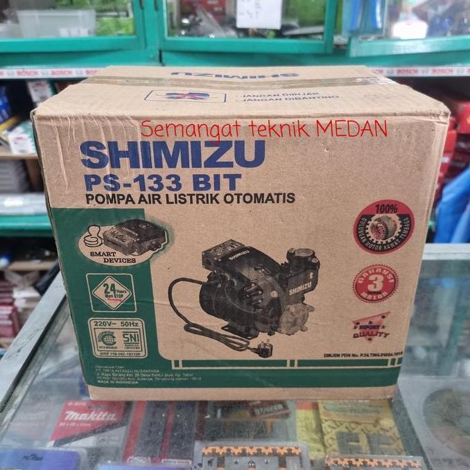 TERMURAH - PS133BIT SHIMIZU POMPA AIR WATER PUMP AUTO PS 133 BIT 133BIT SHIMIZU