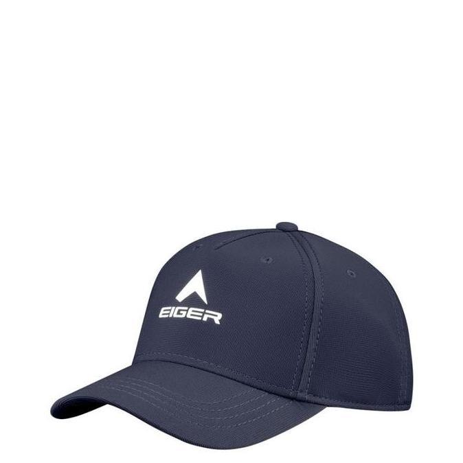 Topi Pria Eiger T557 Baseball Cap Adjuster Elastis Navy Original