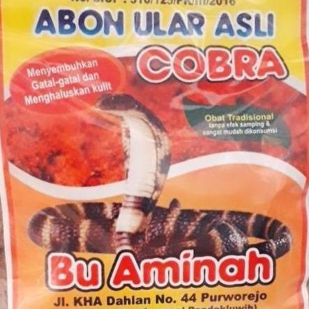 GS ABON ULAR COBRA BU AMINAH ASLI UK 200 GRM BEST SELLERSS