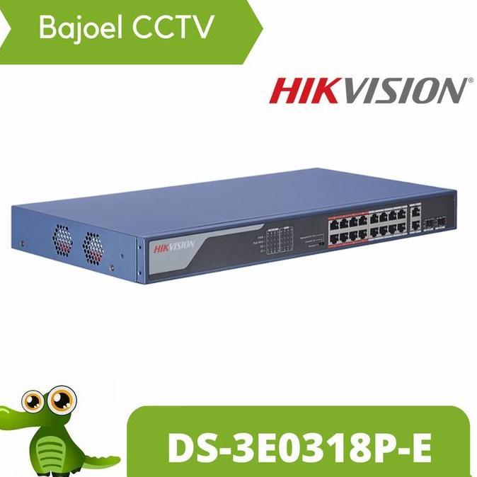 NEW POE SWITCH 16 PORT HIKVISION DS-3E0318P-E UNMANAGED POE SWITCH