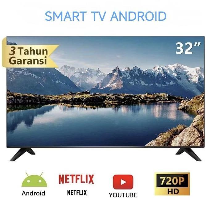 Terlaris Mega Promo - Tv Smart 32 Inch Android Tv Digital Led Monitor