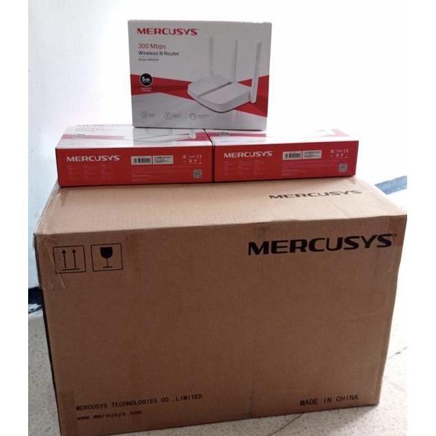 BEBAS ONGKIR - Mercusys MW306R 3 Antenna 300Mbps Wireless N Router 1dus