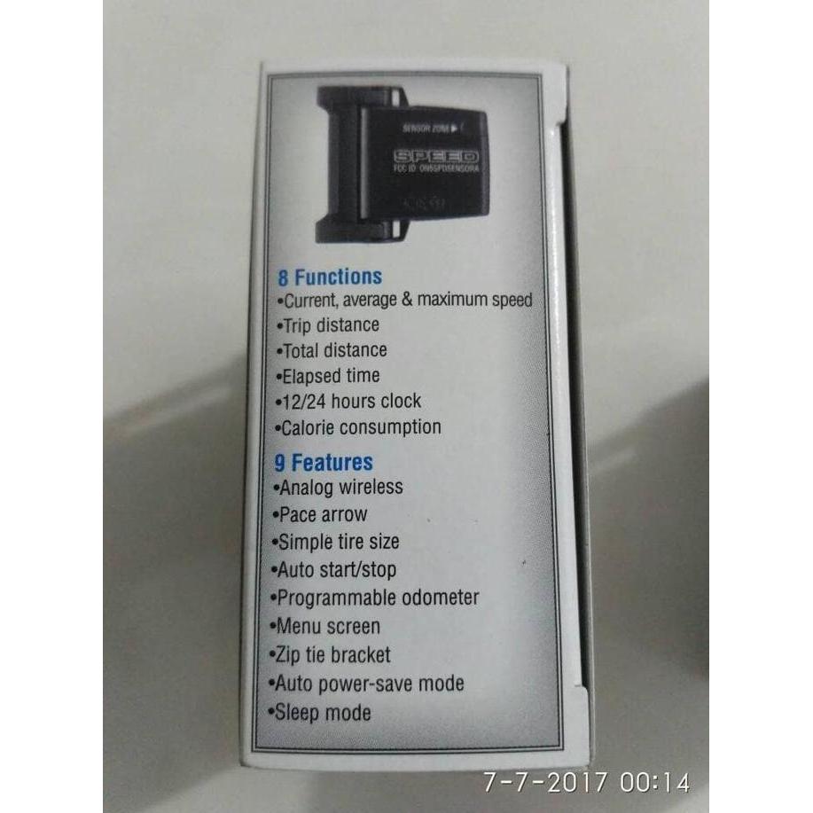 Speedometer Sepeda Cateye Velo Wireless Hitam