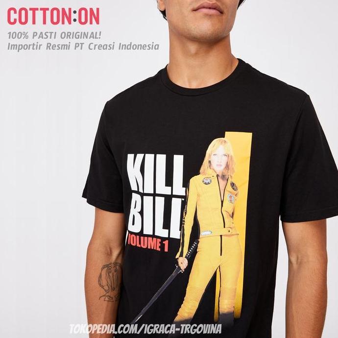 Kaos Original Cotton On, Pulp Fiction, Kill Bill, NASA - Movie Tshirt PREMIUM