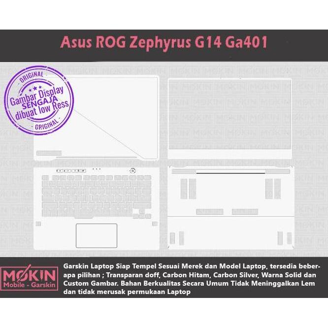 Garskin Laptop Asus-Rog-Zephyrus-G14-Ga401