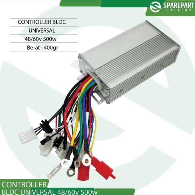 Controller universal bldc 48v/60v500w controller sepeda listrik