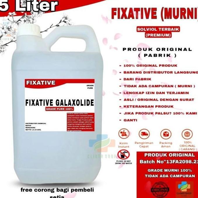 FIXATIVE GALAXOLIDE / FIXACTIVE / PENGUAT PARFUM / PENGAWET FIXATIVE [terbaik]
