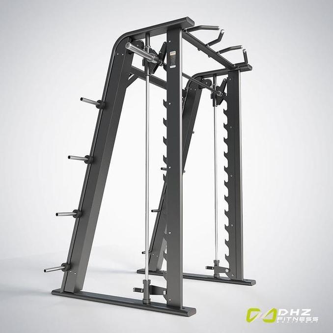 Promo DHZ SMITH MACHINE / FUSION PRO / POWER RACK Diskon