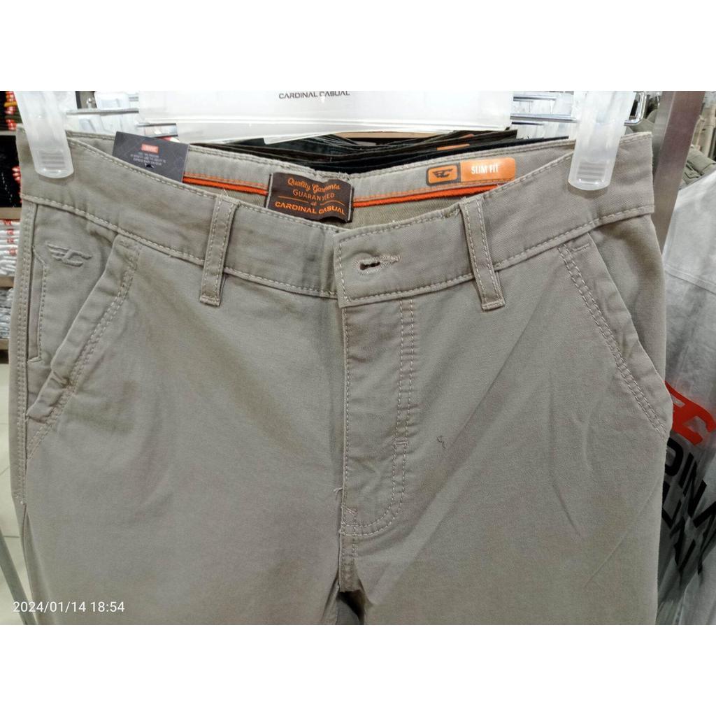 Sale Celana Panjang Chinos Slimfit Cardinal Casual Original