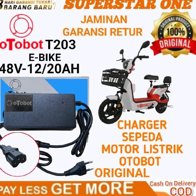 Charger/Casan Sepeda Listrik OTOBOT T203 48V12/20AH
