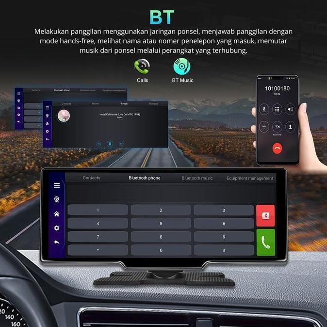 Promo Jk Space Head Unit Android Ios Auto 7In Layar Sentuh Mobil Navigasi Pemutar Video Multimedia