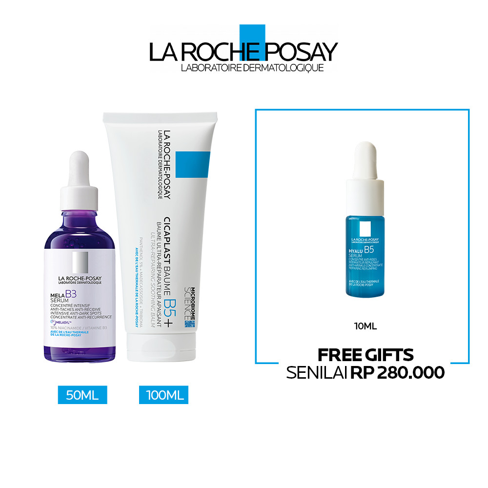La Roche Posay Value Size Repair & Correct Combo FREE Hyalu B5 Serum 10ml (Cicaplast Baume B5+100ml 