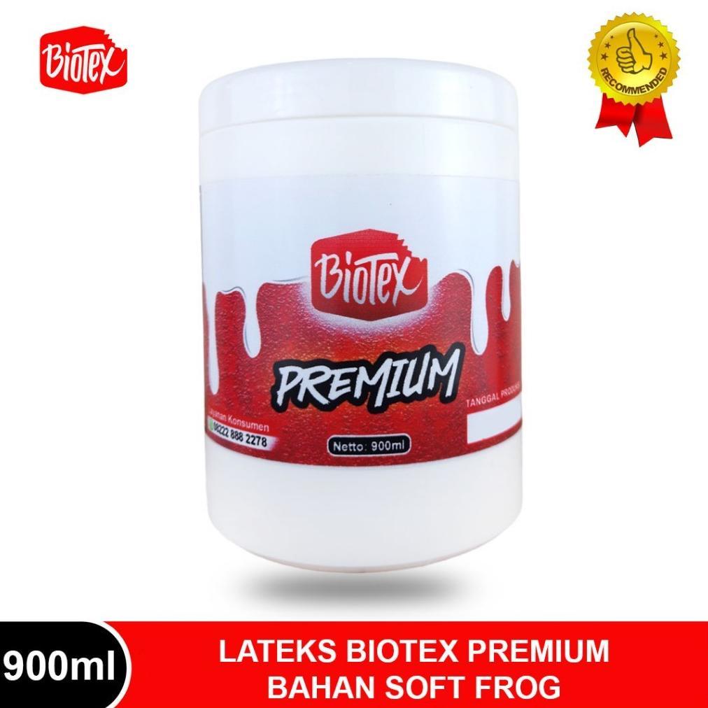 Lateks Biotex Premium Bahan Bikin Soft Frog 900 Ml