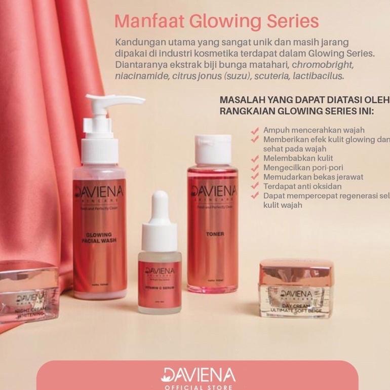 Rosegold - [Official] Daviena Skincare | Glowing Series | Pemutih Wajah Bpom|Davina Skincare Terlari