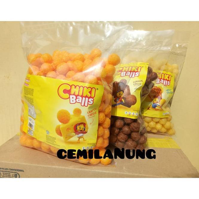 Chiki Balls Kemasan 250 Sna Kiloan Chiki Balls