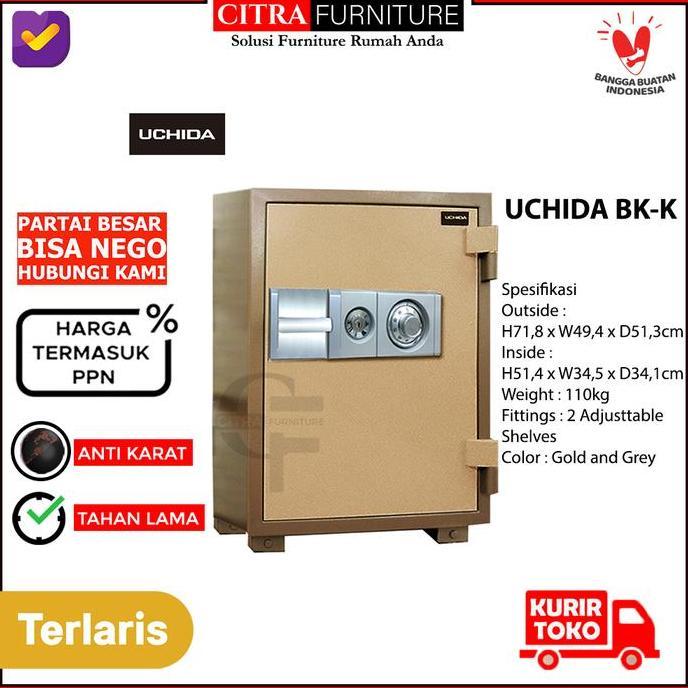 TERBARU UCHIDA | Brankas Besi BK-K