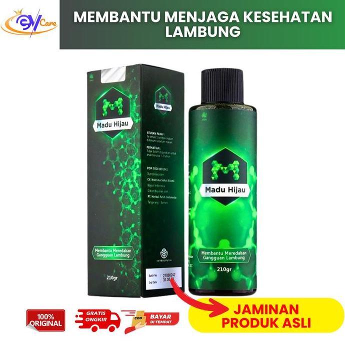 Madu Hijau Asli 100% Original 210 gram Honey Herbal PRAM
