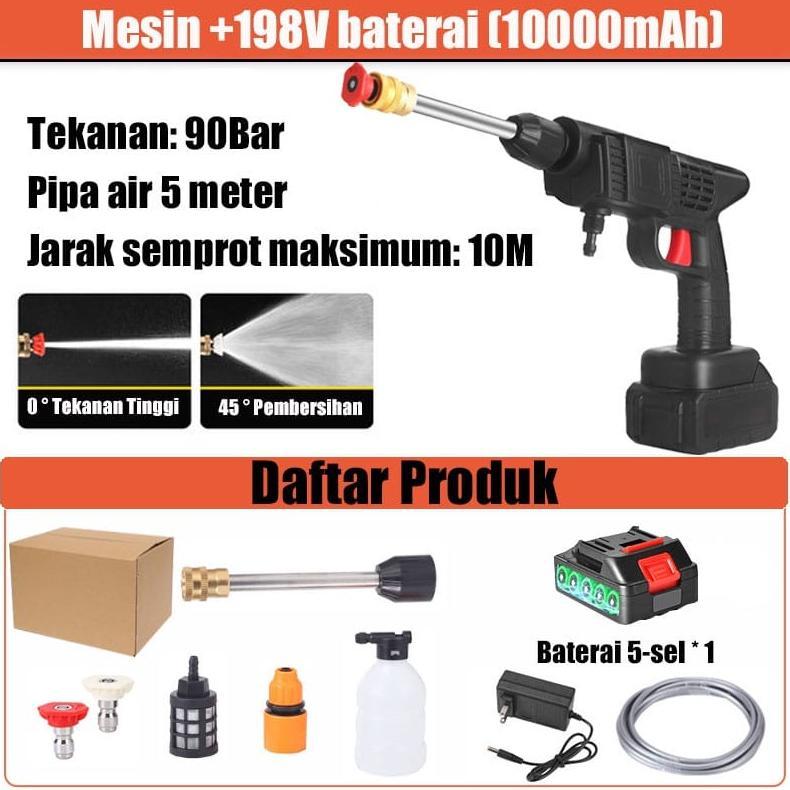 Harapan - Pxton - Alat Cuci Mobil 450 Watt / Alat Cuci Motor / Alat Cuci Ac / Alat Steam Motor / Ala