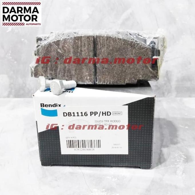 Kampas rem depan Bendix Isuzu Panther Kapsul Panther Kotak DB1116 ASLI