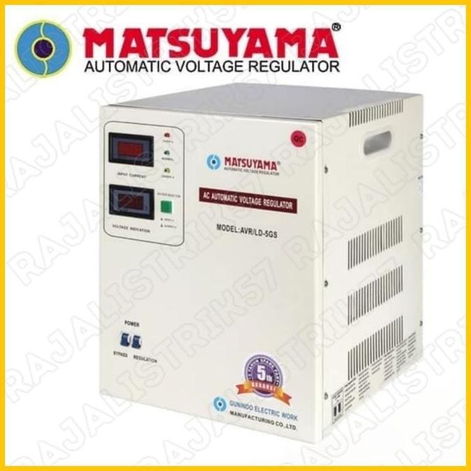 ] Matsuyama Stabilizer Stavolt Listrik 5000W Watt AVR 5GS