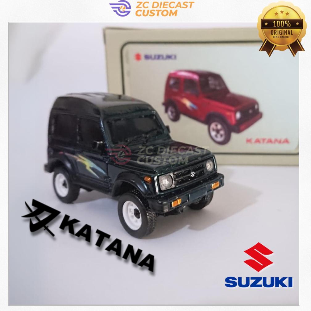 Diecast Mobil Suzuki Katana Skala 1:43 ORIGINAL. Miniatur Katana, Replika Katana