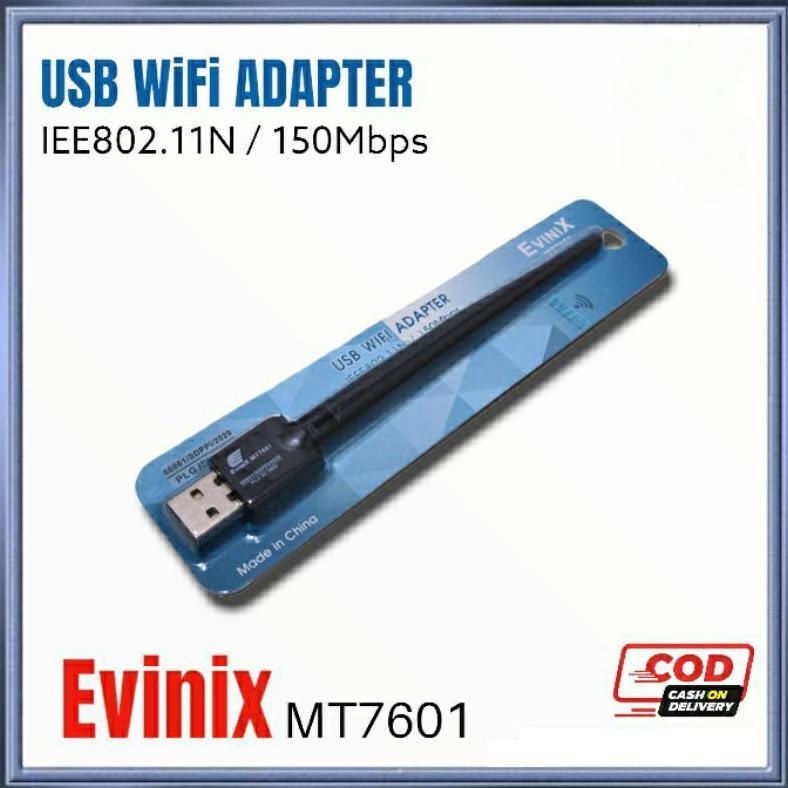 USB DONGLE WIFI WIRELESS ADAPTER MERK EVINIX/ USB DONGLE WIFI SET TOP BOX