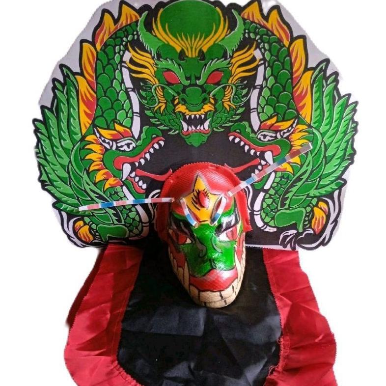 Barongan Devil/Barongan Devil Anak/Barongan Anak/Barongan Pentas Untuk Usia 2-6 Tahun Dskn11