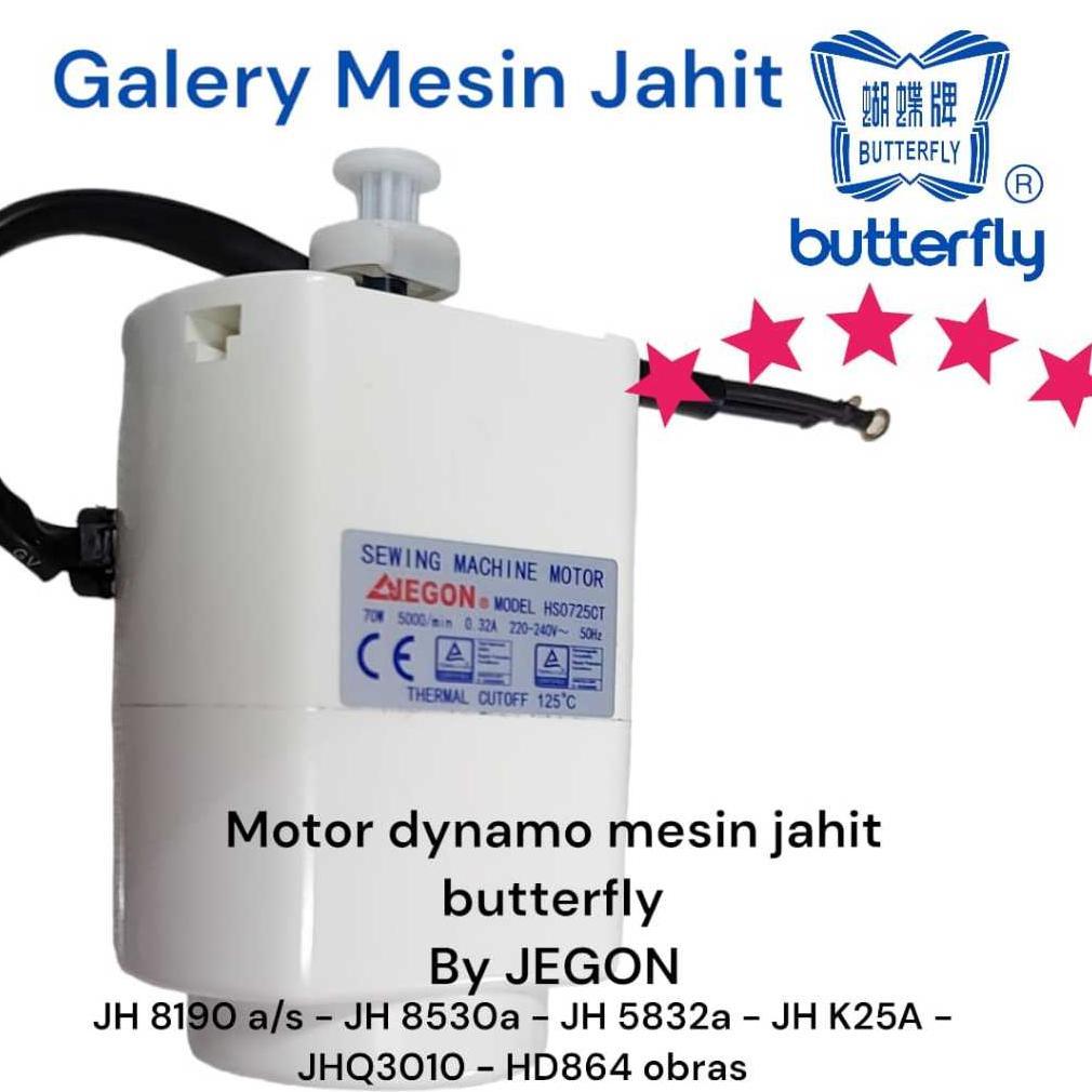 spare part mesin jahit butterfly portable motor dinamo mesin jahit portable butterfly