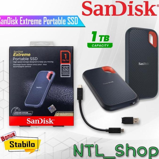 SANDISK EXTREME PORTABLE SSD 1TB