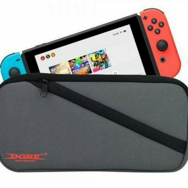 Dobe Nitendo Switch Soft Pouch Storage Bag Sarung Tas Switch