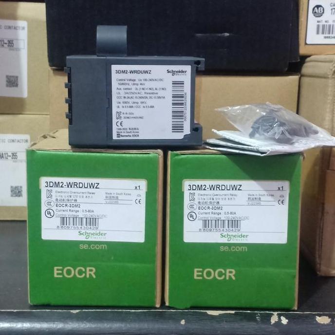 3DM2-WRDUWZ SCHNEIDER ELECTRONIC OVERCURRENT RELAY EOCR-3DM2 ORIGINAL