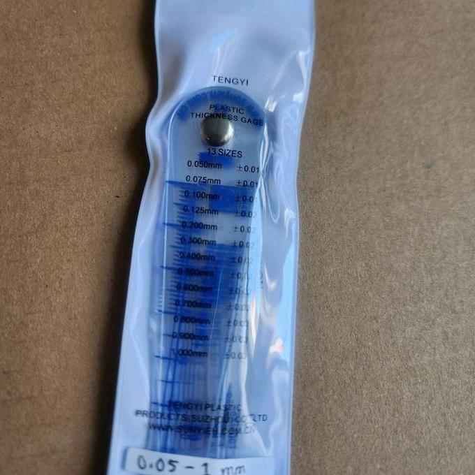 Feeler Gauge Plastic 0,05-1Mm (14 Lembar) Sun Yleh  Sale
