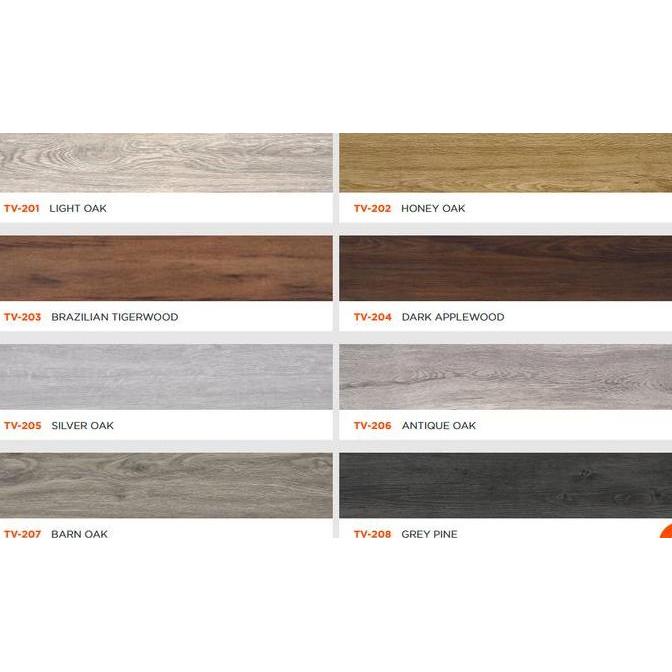 Taco Vynil 2 Mm Tv2007 Barn Oak / Lantai Vinyl Kayu / Jual Vinyl Taco  Sale
