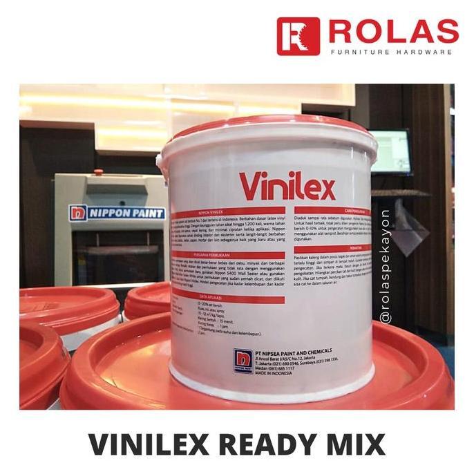 Cat Nippon Paint/ Cat Vinilex 300 White / Cat Putih Vinilex 5 Kg  Sale