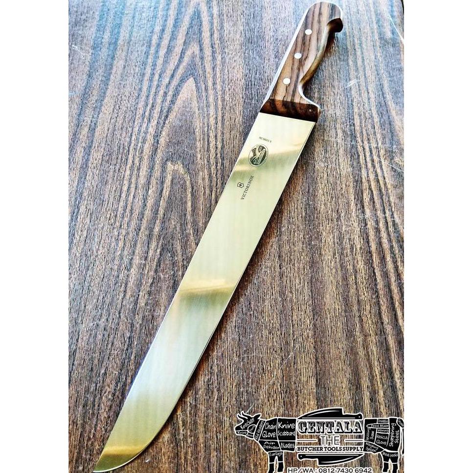 New- Sembelih Butcher Victorinox 36cm Handle Rosewood